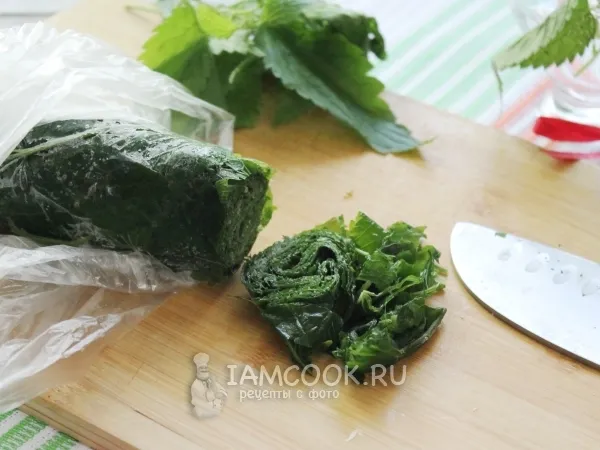 Фото блюда: Заморозка крапивы