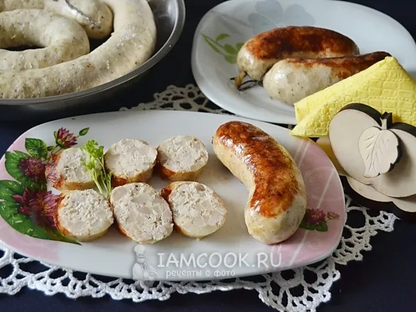 Фото блюда: Колбаса из курицы в домашних условиях