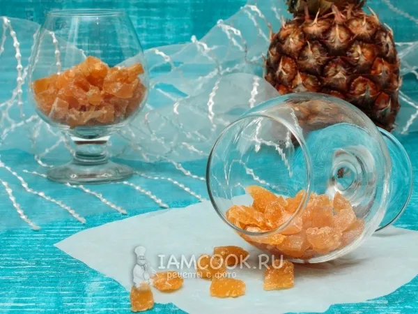 Фото блюда: Цукаты из ананаса