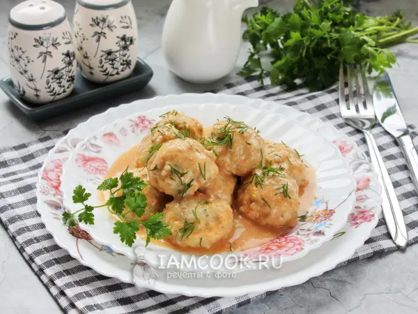 Фото блюда: Фрикадельки из судака