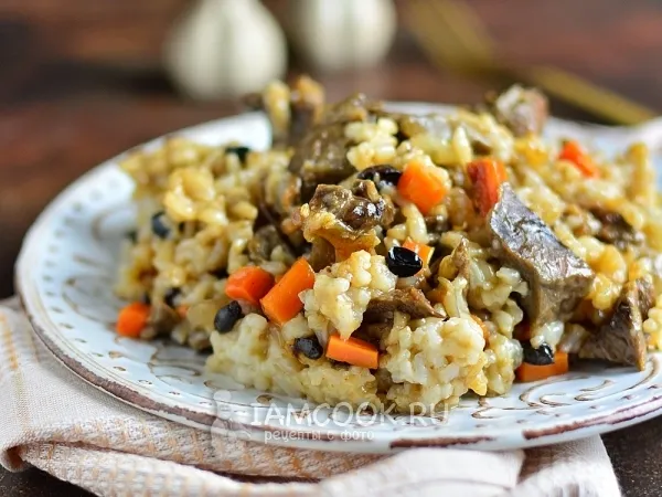 Фото блюда: Плов с телятиной в мультиварке