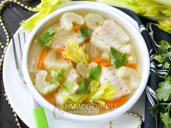 Фото блюда: Заливное из трески с желатином