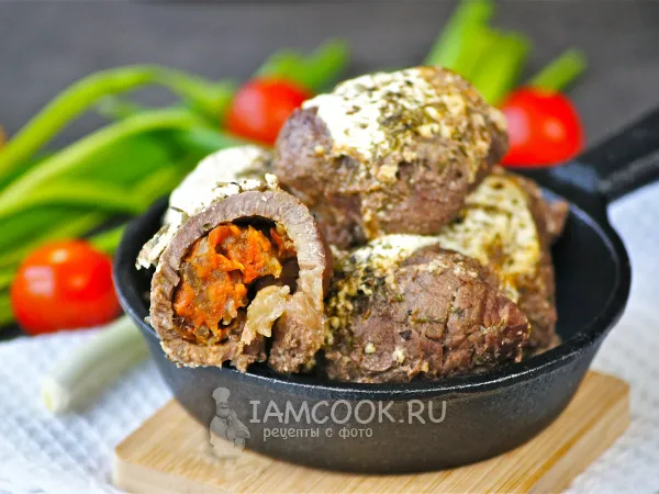 Фото блюда: Отбивные зразы из говядины