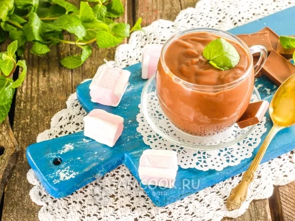 Фото блюда: Густой горячий шоколад