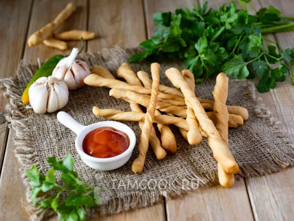 Фото блюда: Гриссини на закваске