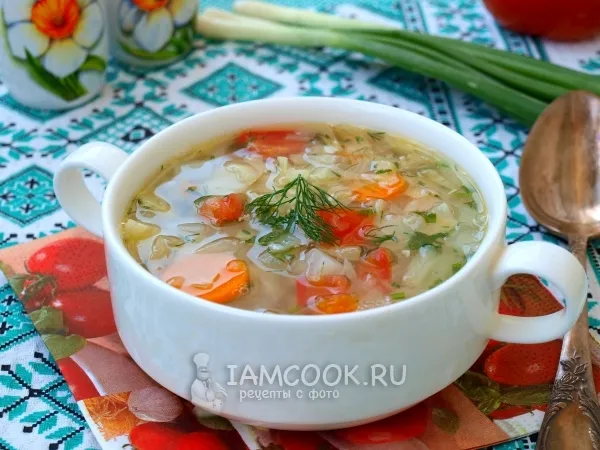 Фото блюда: Луковый суп для похудения