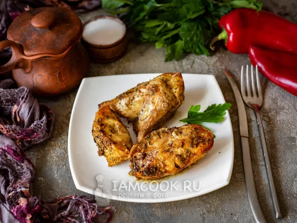 Фото блюда: Морской окунь в аэрогриле