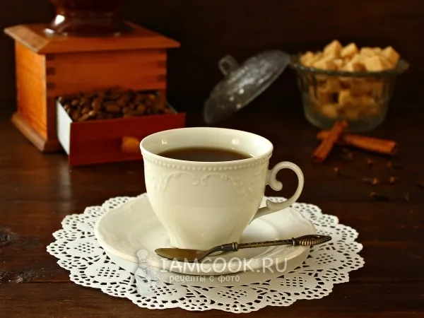 Фото блюда: Кофе с гвоздикой и корицей