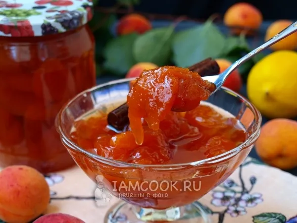Фото блюда: Варенье из абрикосов с лимоном