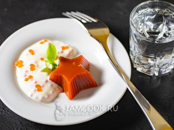 Фото блюда: Закуска на 23 февраля «Красная звезда»