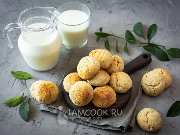 Фото блюда: Постное банановое печенье