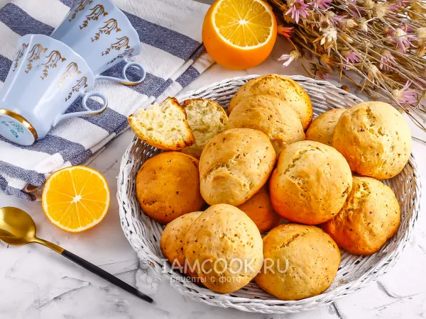 Фото блюда: Мягкое творожное печенье (нежное, воздушное)