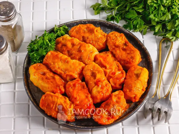 Фото блюда: «Голубцы» в тесте