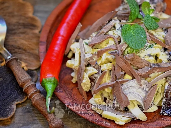 Фото блюда: Салат «Храброе сердце»