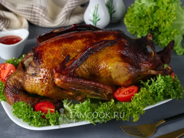 Фото блюда: Утка в соусе терияки в духовке