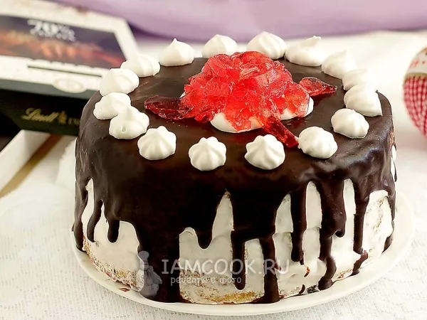 Фото блюда: Торт со взбитыми сливками