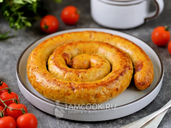 Фото блюда: Купаты из индейки в духовке