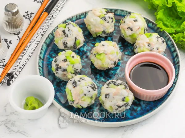 Фото блюда: Ленивые роллы с курицей