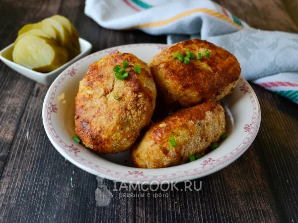 Фото блюда: Котлеты из щуки в аэрогриле