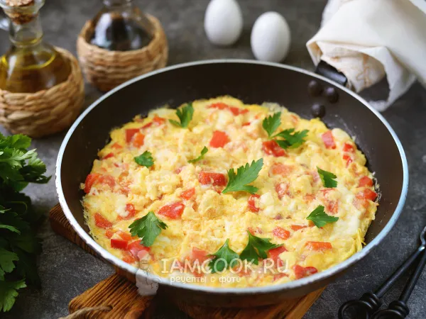 Фото блюда: Миш-маш (болгарский омлет)