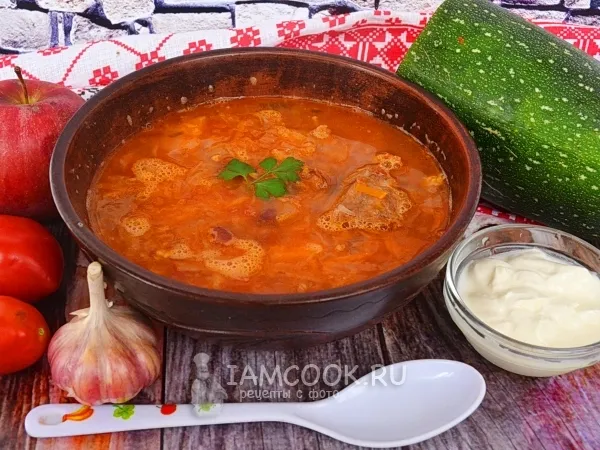 Фото блюда: Черниговский борщ в мультиварке