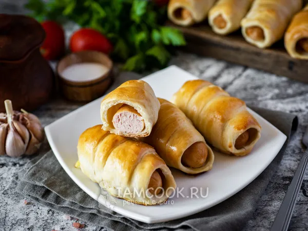 Фото блюда: Сосиски в тесте по ГОСТу