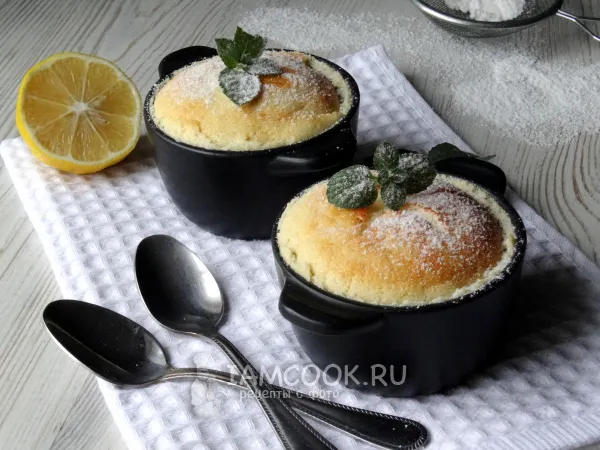 Фото блюда: Лимонный пудинг