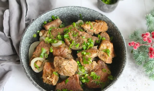 Фото блюда: Баранина кусочками в духовке