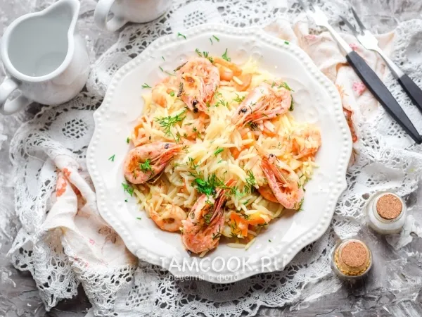 Фото блюда: Плов с креветками