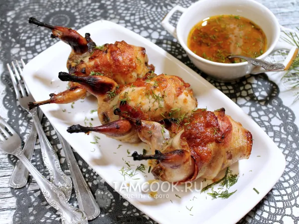 Фото блюда: Перепела по-царски