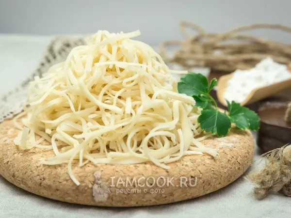 Фото блюда: Тесто для лапши на воде