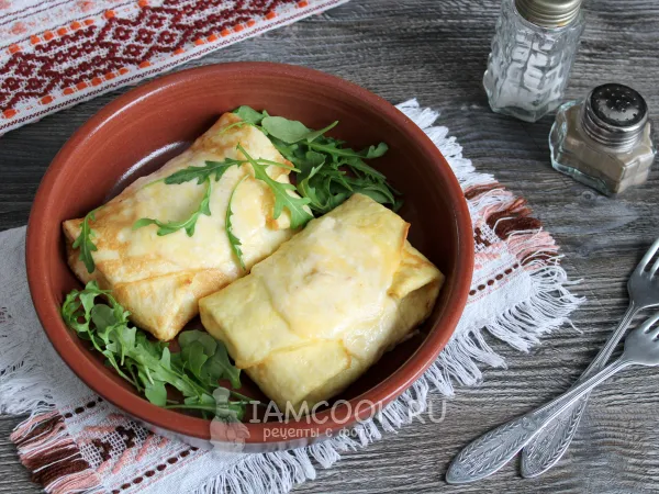 Фото блюда: Рыба «в конверте»