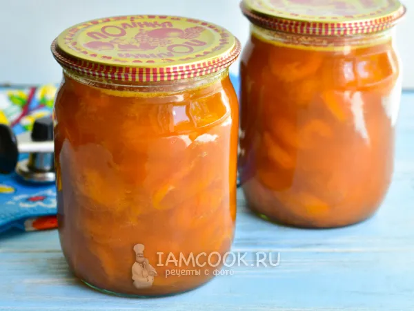 Фото блюда: Варенье из абрикосов без варки