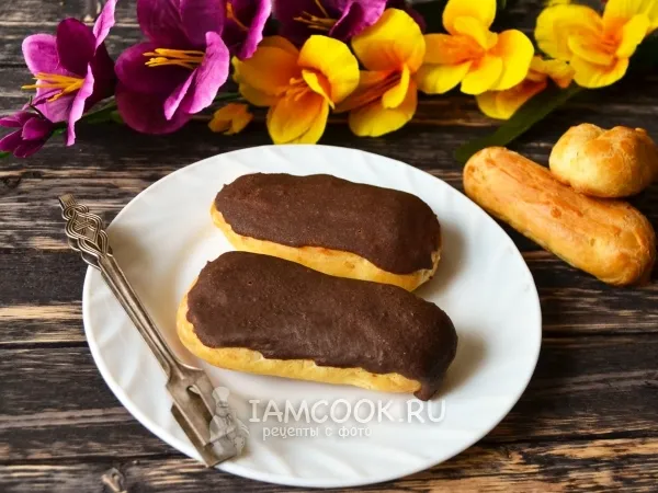 Фото блюда: Помадка для эклеров