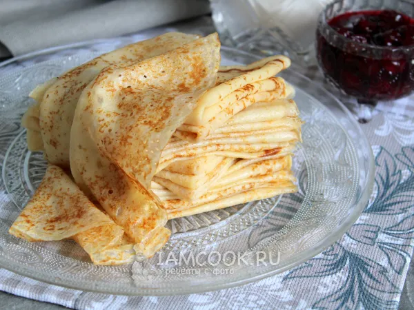 Фото блюда: Блинчики «Три стакана»