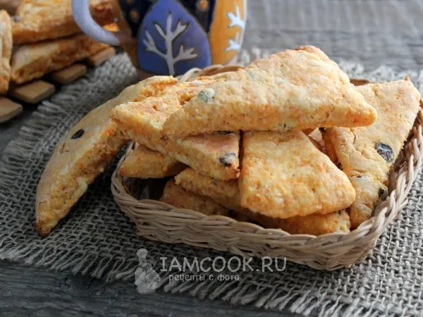 Фото блюда: Морковное печенье с изюмом