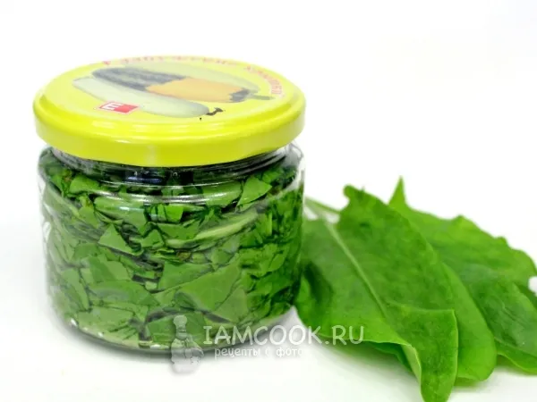 Фото блюда: Засолка щавеля на зиму