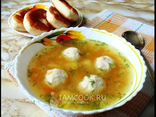 Фото блюда: Суп с красной чечевицей и фрикадельками