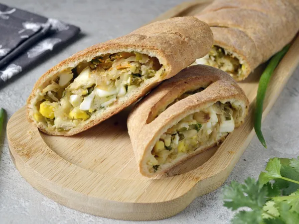 Фото блюда: Штрудель с квашеной капустой