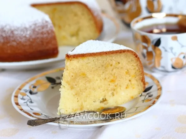 Фото блюда: Кекс на сметане в мультиварке