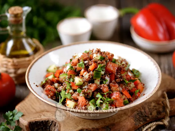 Фото блюда: Табуле с киноа (салат)