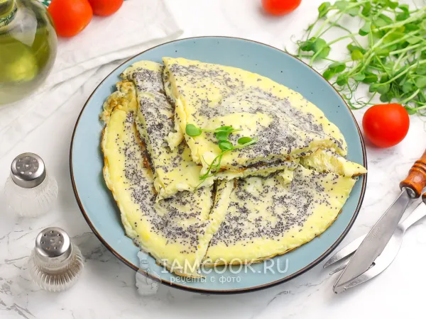 Фото блюда: Омлет с маком