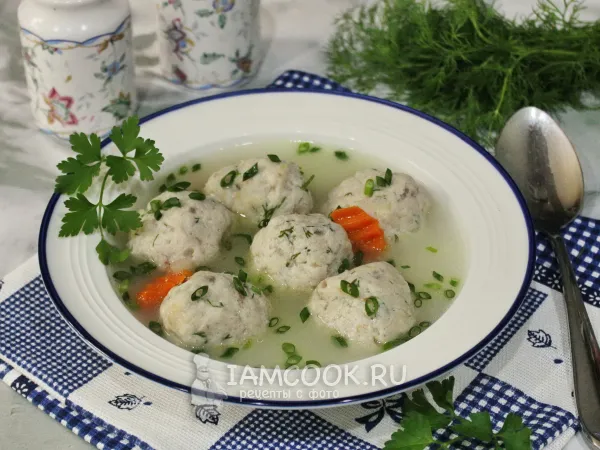 Фото блюда: Рыбные клецки