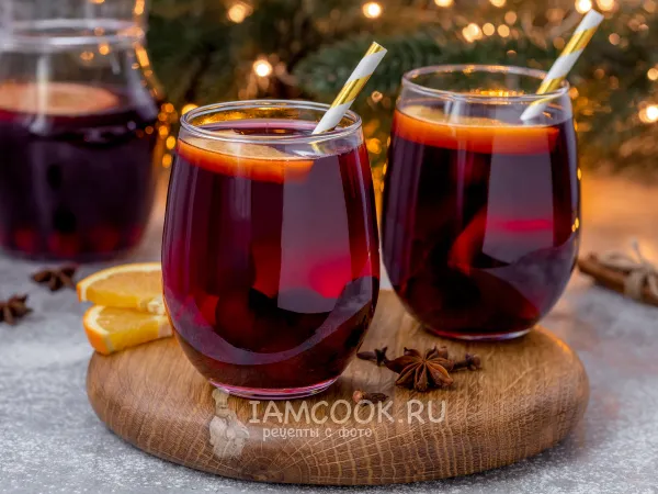 Фото блюда: Безалкогольный глинтвейн на вишневом соке