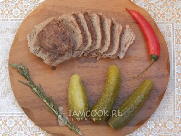 Фото блюда: Говядина на пару в мультиварке