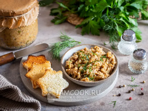 Фото блюда: Икра грибная из рыжиков на зиму