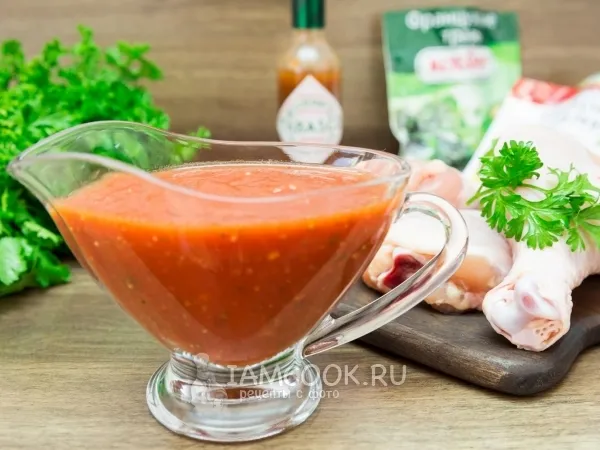 Фото блюда: Томатный маринад для курицы с табаско