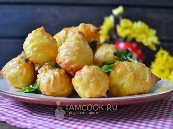 Фото блюда: Гужеры (французские сырные булочки)