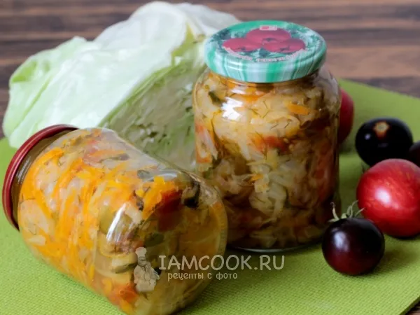 Фото блюда: Заправка для щей на зиму