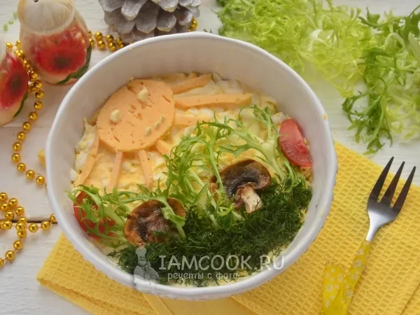 Фото блюда: Салат «Зелёная поляна»